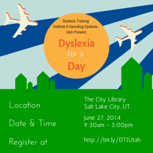 Dyslexia for a Day - Utah