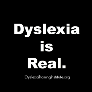 Dyslexia Is Real