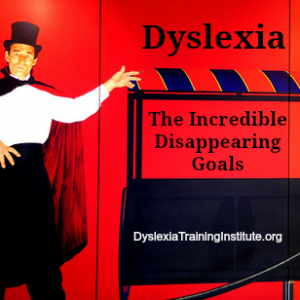Dyslexia - The Incredible Disappearing Goals     (Photo by Wonderlane/flickr)