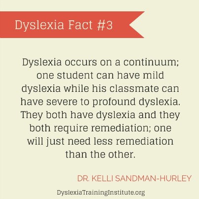 Dyslexia Fact 3