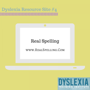 Dyslexia Resource Site 4 - Dyslexia Training Institute